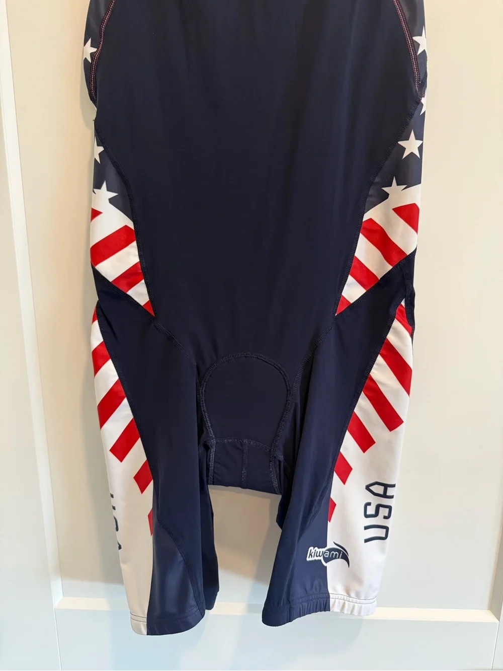 Kiwami USA Red, White & Blue Triathlon Suit Size Large